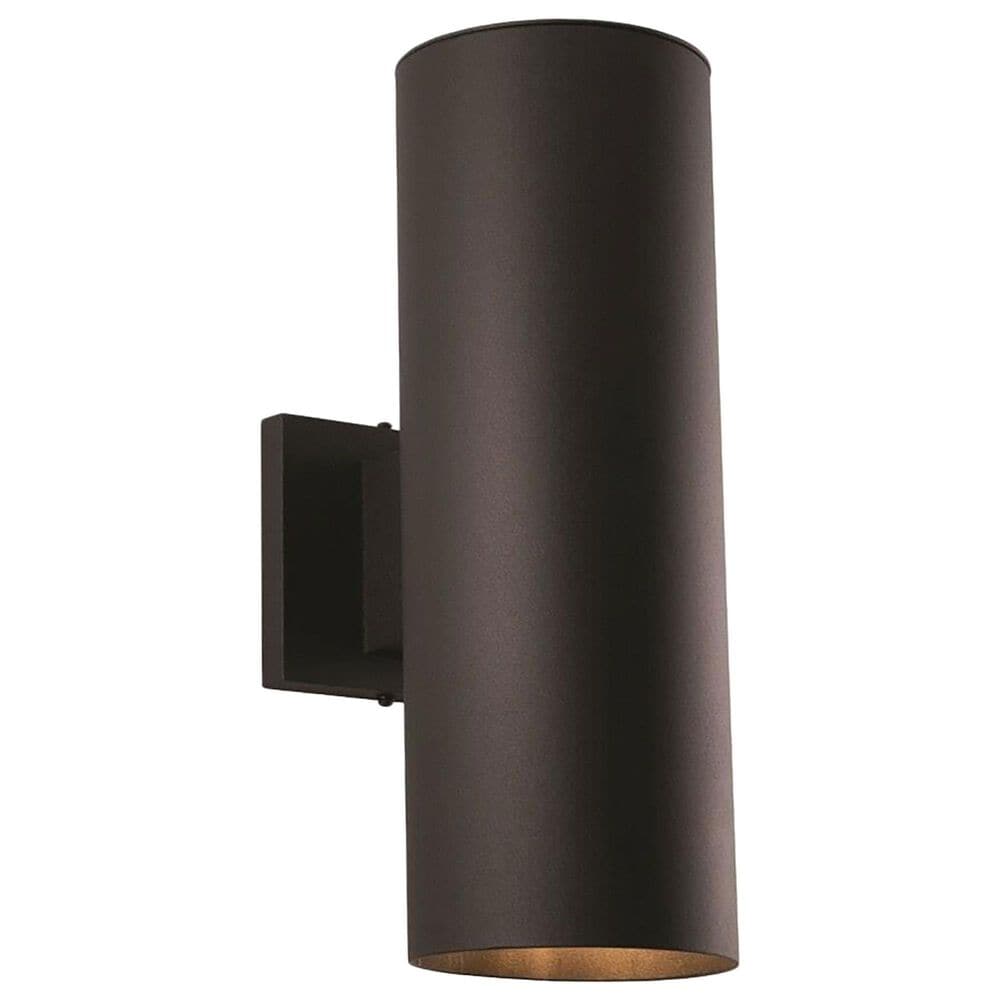 Vaxcel International Co. Ltd. Chiasso 2-Light Outdoor Wall Sconce in Textured Black, , large