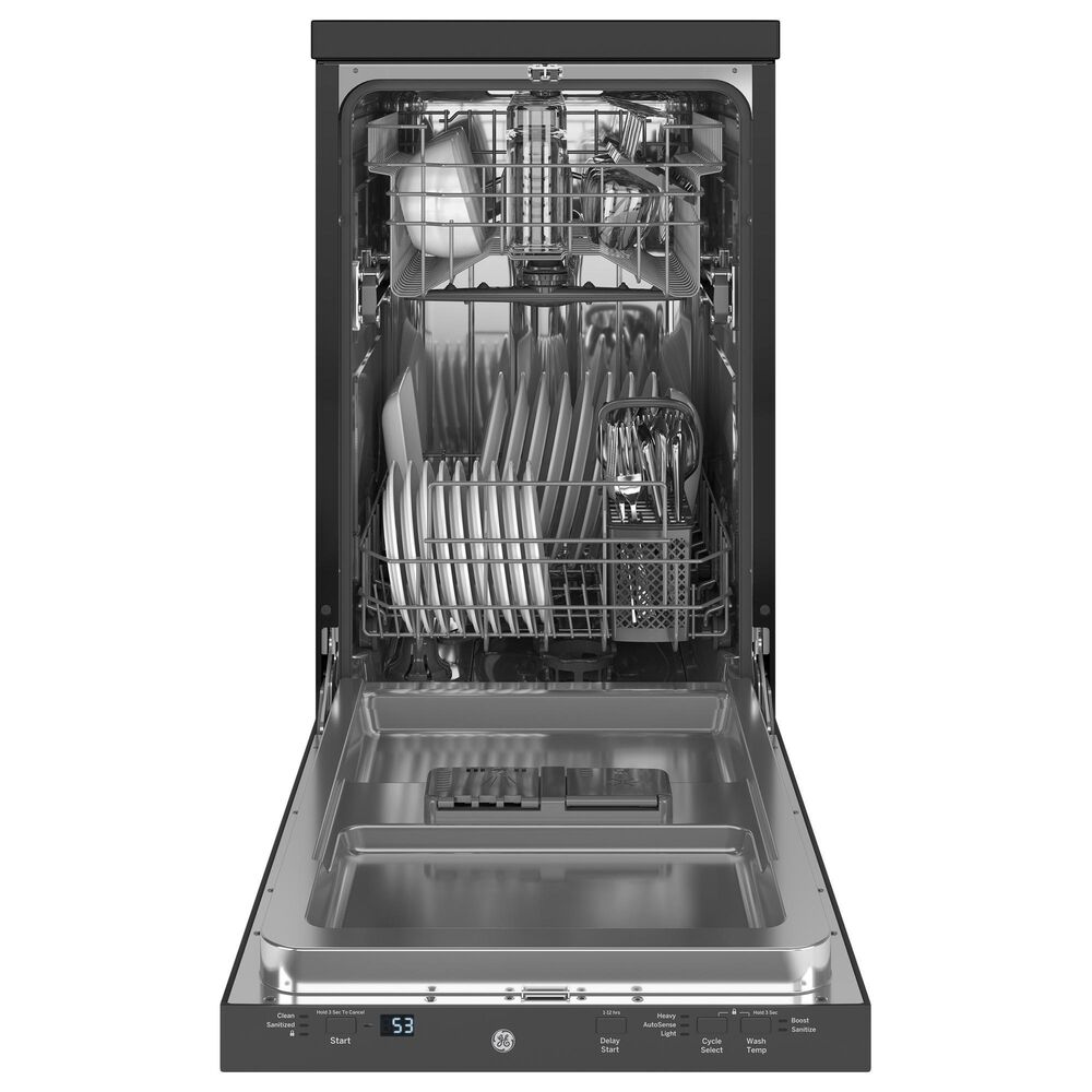 GE Appliances 18&quot; Portable Dishwasher in Stainless Steel, , large
