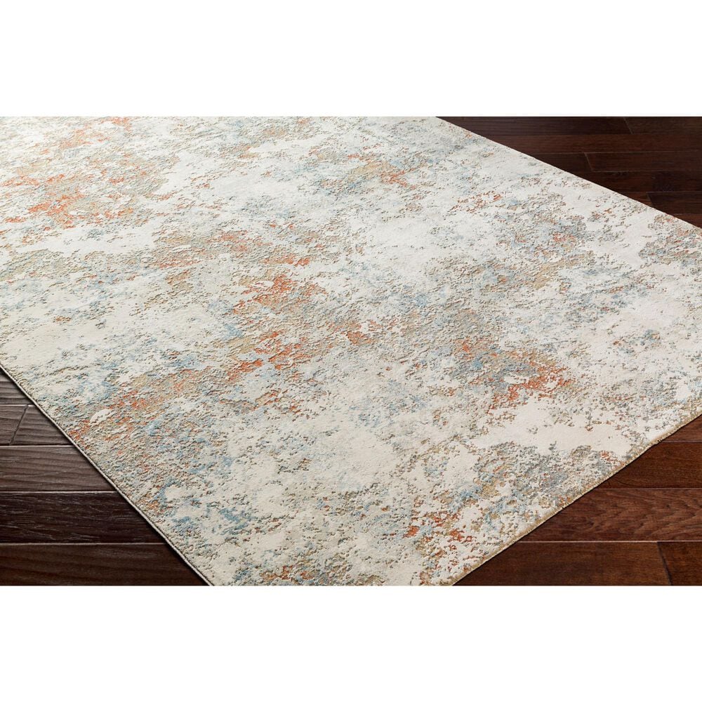 Surya Brunswick 7&#39;10&quot; x 10&#39;2&quot; Cream, Taupe, Blue, Dusty Coral, Olive and Tan Area Rug, , large