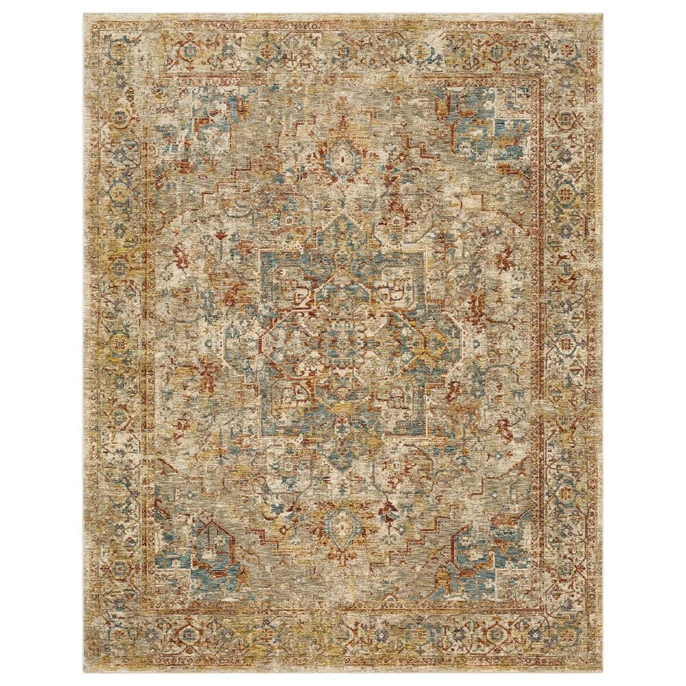 Karastan Marash Traditional 5" x 7"6" Cream Area Rug, , large