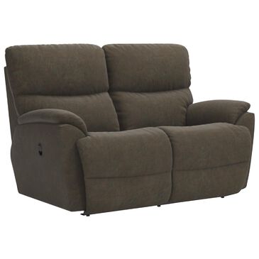 La-Z-Boy Trouper Manual Reclining Loveseat in Mink, , large