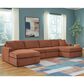 Ashley Modmax 4-Piece Sectional with Double Chaise in Spice, , large