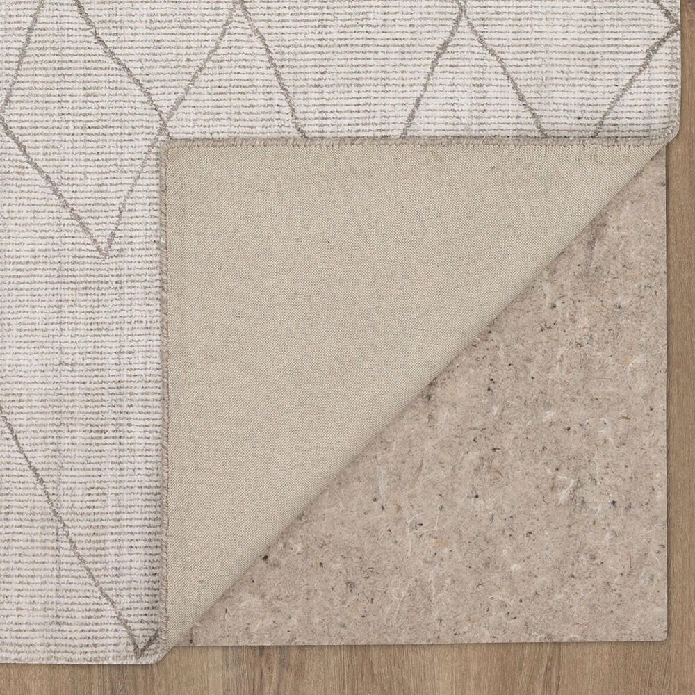 Karastan Tangier RG187-620 9&#39; x 12&#39; Tribal Diamond Silver Area Rug, , large