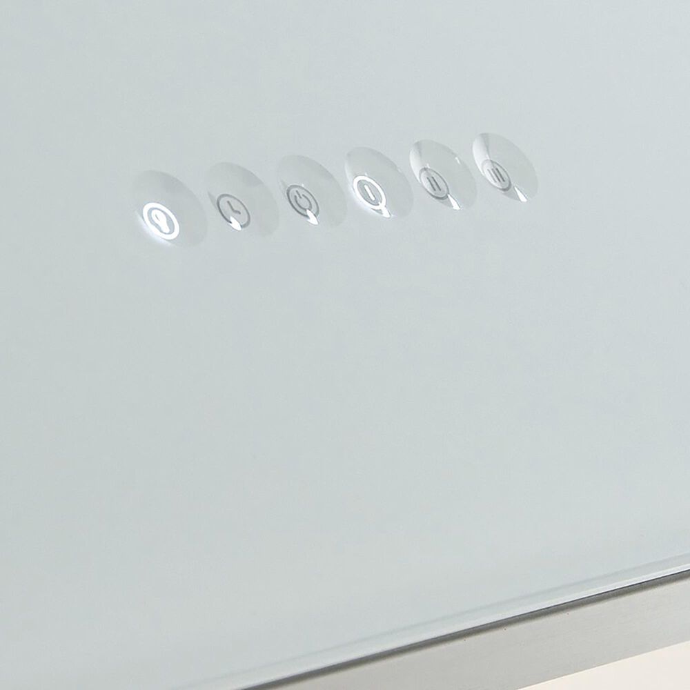 Zephyr Horizon 36&quot; Wall Mount Range Hood in White, , large