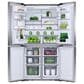 Fisher & Paykel 36" 4-Door French Door Refrigerator in Stainless Steel, , large
