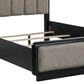 Millenium Rowanbeck Queen Upholstered Panel Bed in Black Finish, , large