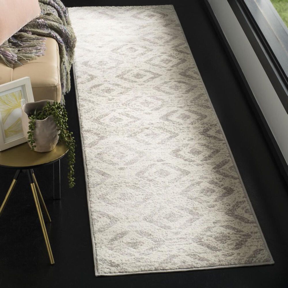 Safavieh Skyler SKY190H 2&#39; x 6&#39; Ivory and Gray Scatter Rug, , large