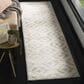 Safavieh Skyler SKY190H 2" x 6" Ivory and Gray Scatter Rug, , large