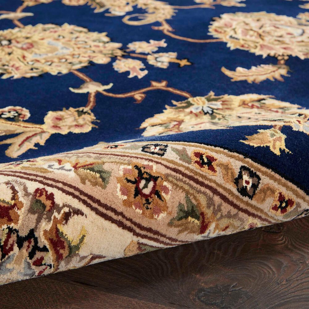 Nourison 2000-2022 3&#39;9&quot; x 5&#39;9&quot; Navy Area Rug, , large