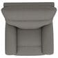 La-Z-Boy Trouper Power Rocker Recliner with Headrest in Charcoal, , large