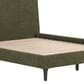 Ashley Chirason Queen Platform Bed in Sage Green, , large