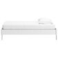 Ashley Socalle Twin Platform Bed in Matte White, , large