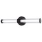 Vaxcel Division 1-Light Bathroom Vanity in Matte Black, , large