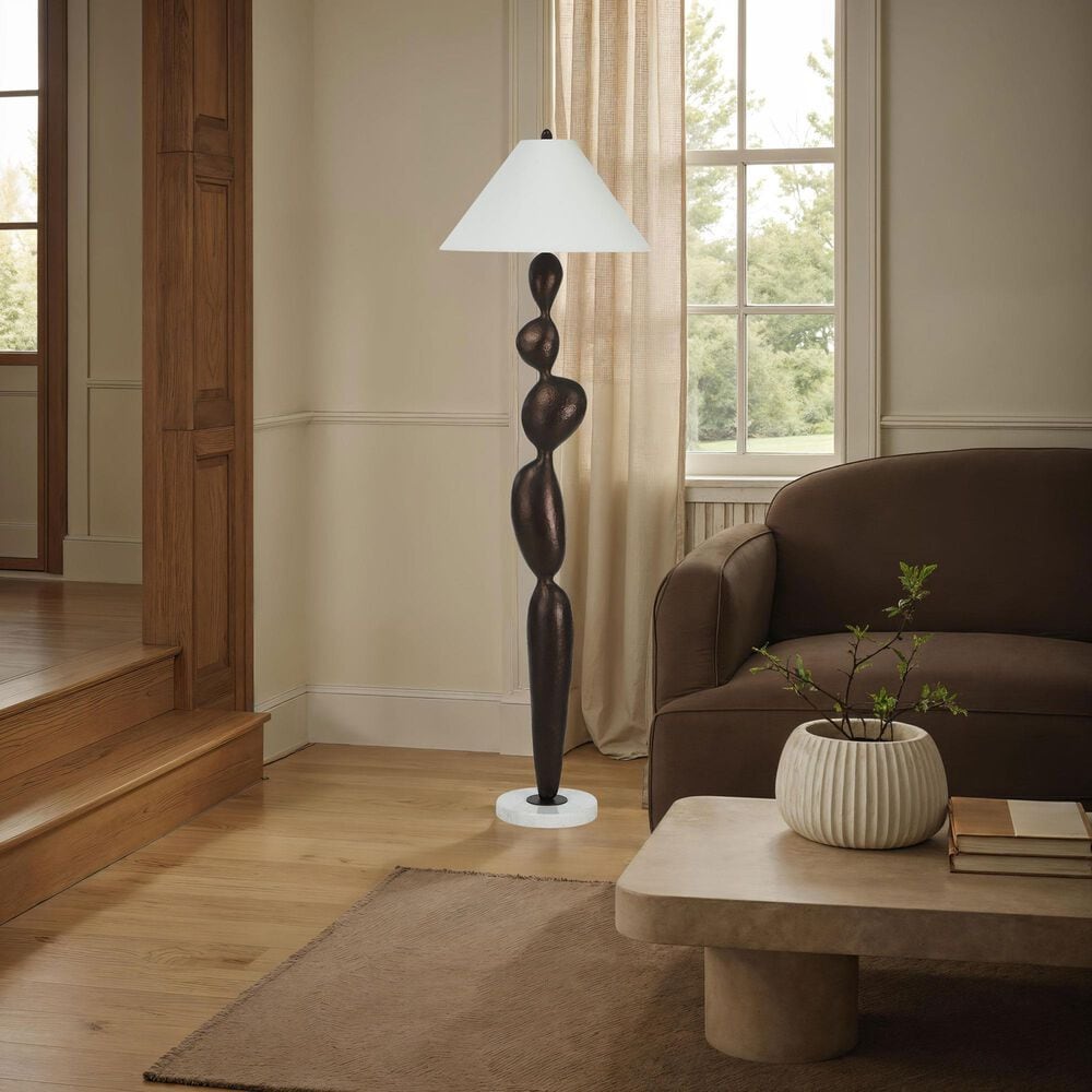 Renwil Elle Floor Lamp in Matte Dark Bronze, , large