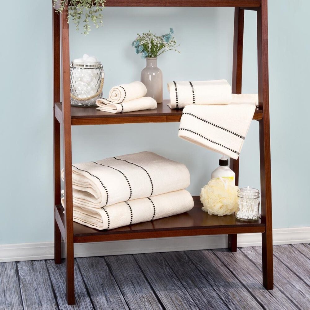Timberlake Lavish Home 6-Piece Quick Dry Towel Set in Bone, , large