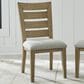 Millenium Galliden Dining Table and 10 Chairs in Light Brown and Black, , large