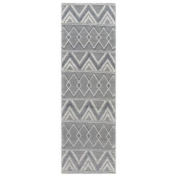 Surya Daffodil 2"6" x 8" Light Grey Runner, , large