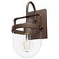 Hunter Karloff Sconce in Textured Rust, , large