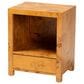Baxton Studio Camira 1-Drawer Nightstand in Light Mappa Burl, , large