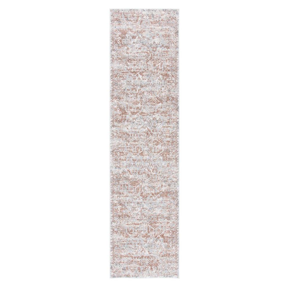 Safavieh Alhambra Alh625F 2" x 8" Gray and Brown Scatter Rug, , large