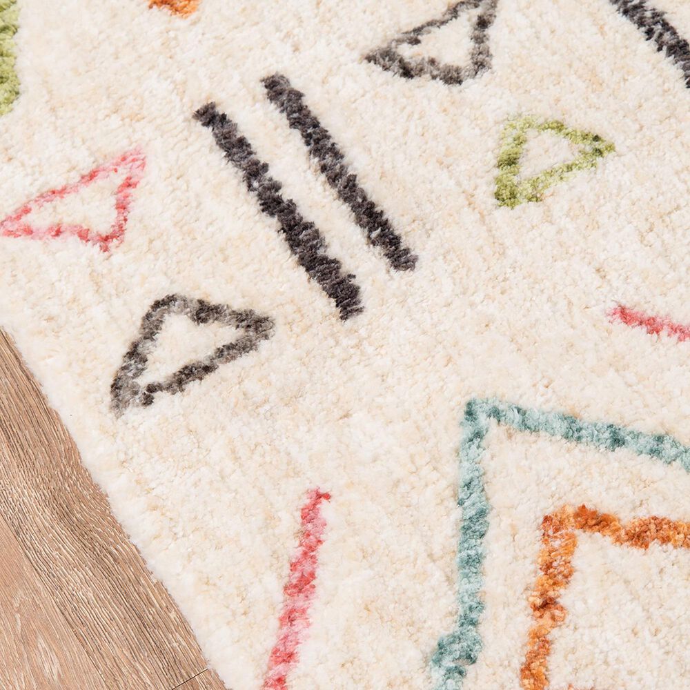 Momeni Bungalow 3&#39;6&quot; x 5&#39;6&quot; Ivory Area Rug, , large