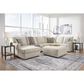 Ashley Edenfield Oversized Accent Ottoman in Linen, , large