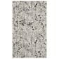 Safavieh Evoke EVK284F 4" x 6" Ivory and Grey Area Rug, , large
