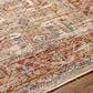 Surya Aspendos 12" x 15" Dusty Pink, Rust, Burgandy, Wheat, Taupe, Gray, Charcoal, Denim, Black and Cream Area Rug, , large