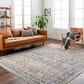 Surya Chicago CHG2307 11"11" x 15"7" Blue, Light Beige, Mustard, Brick Red, Burnt Orange, Slate, Taupe Area Rug, , large