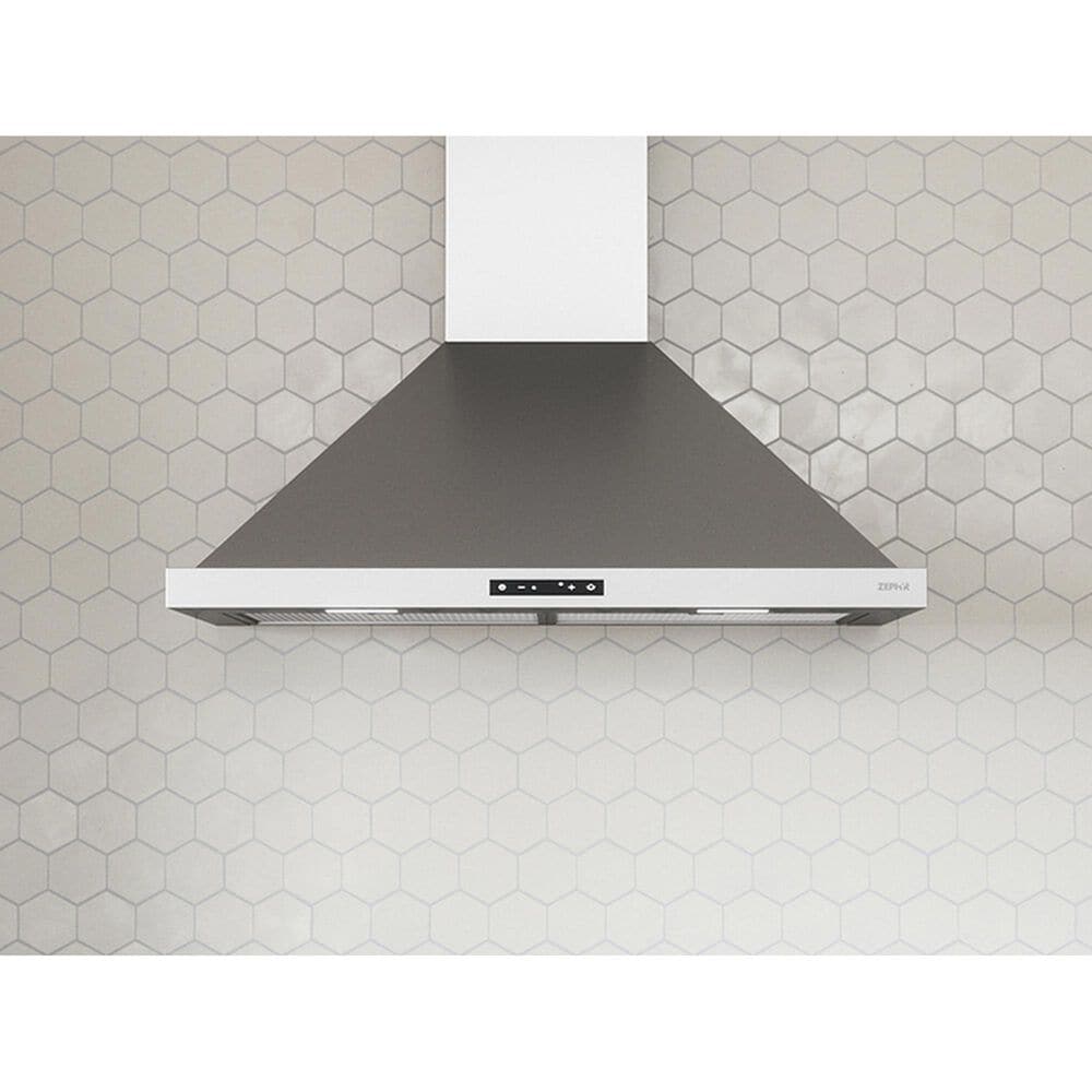 Zephyr Core Series Ombra 30" Wall Mount Convertible Range Hood with Blower in Stainless Steel, , large