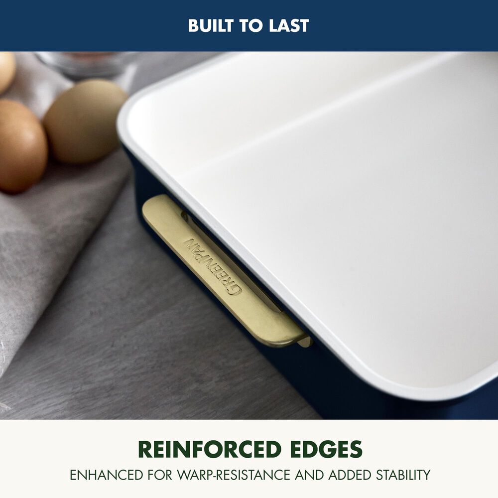 Green Pan Reserve Bakeware 13" x 9" Cake Pan in Oxford Blue, , large