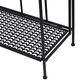 Maple and Jade 66" Traditional Bakers Rack in Black, , large
