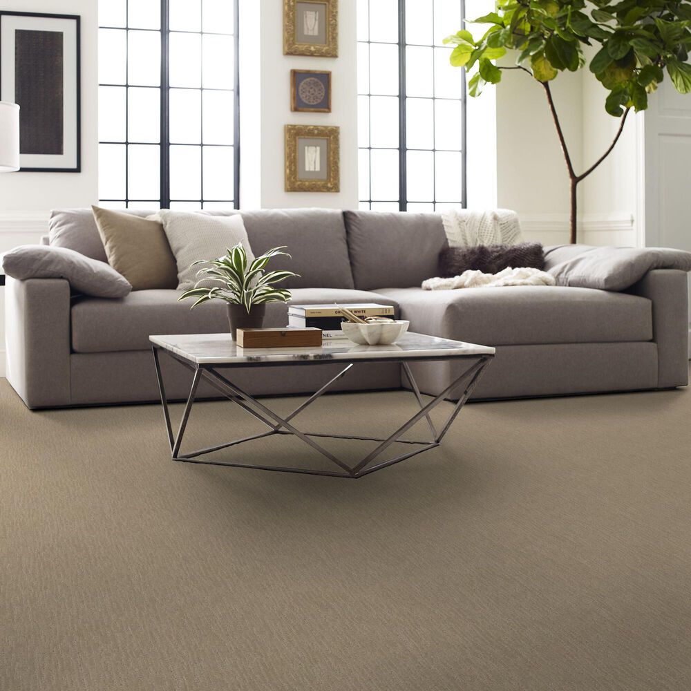 Shaw Parallel Carpet in Flax, , large