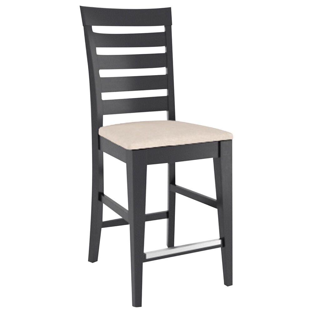Declan Dining Fixed Stool in Royal Blue, , large