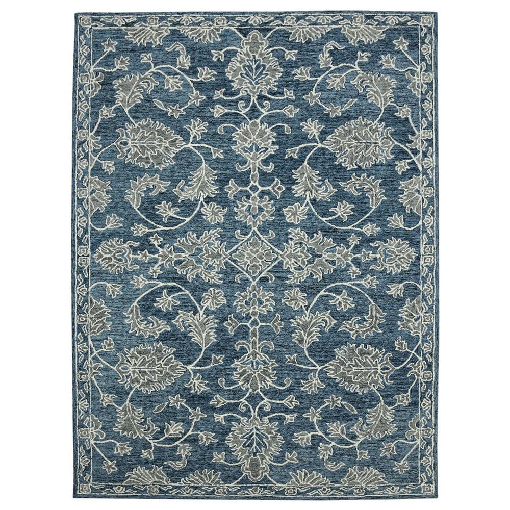Amer Rugs Romania 2" x 3" Navy Area Rug, , large