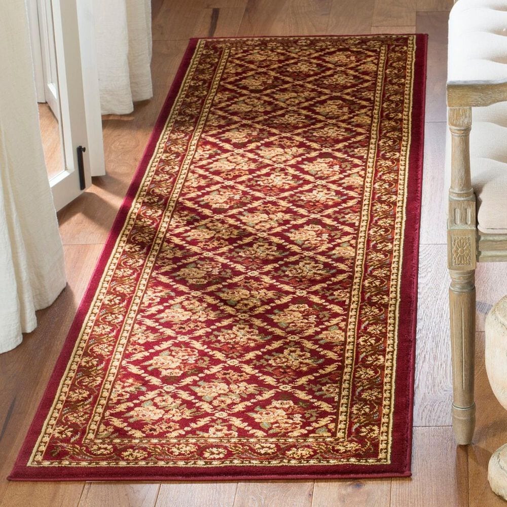 Safavieh Lyndhurst 2&#39;3&quot; x 16&#39; Red Runner, , large