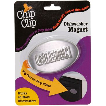 Chip Clip Clean/Dirty Dishwasher Magnet, , large