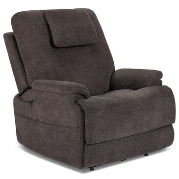 Flexsteel Industries Inc Zecliner Power Lift Recliner in Umber, , large