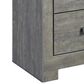 Signature Design by Ashley Culverbach 2 Drawer Nightstand in Driftwood Gray, , large