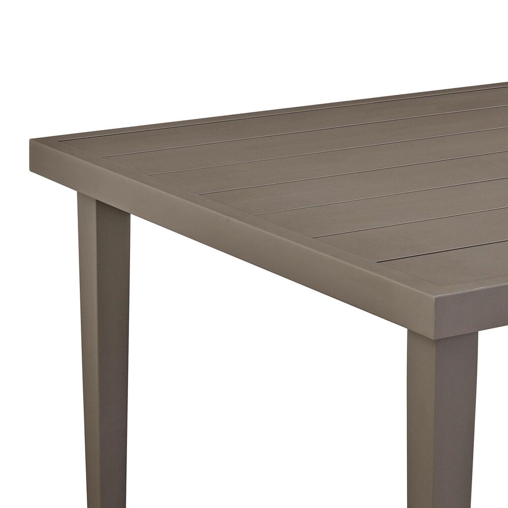 Blue River Silvana Outdoor Rectangular Dining Table in Gray - Table Only, , large
