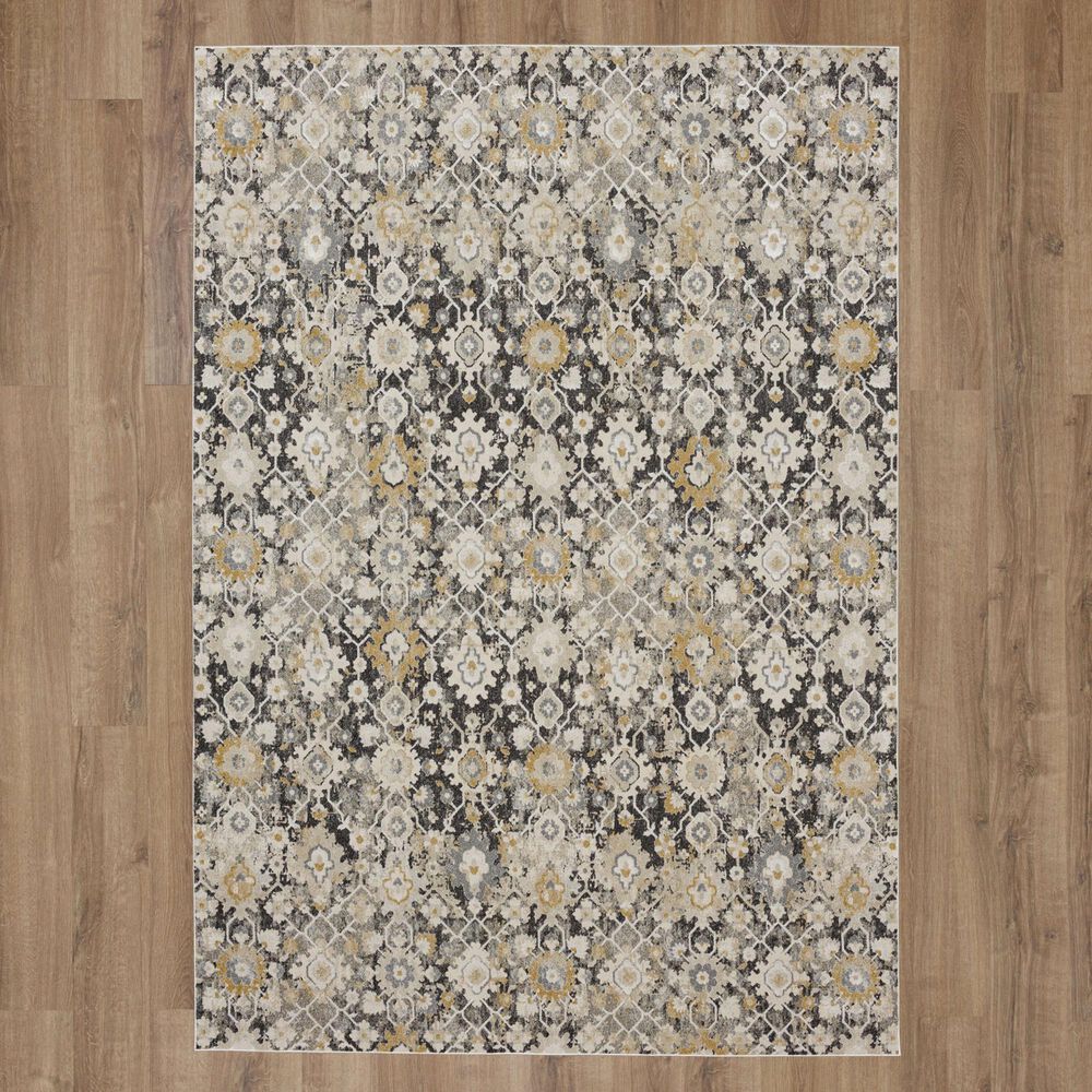 Karastan Windemere Transitional 10&#39; x 14&#39; Gray Area Rug, , large