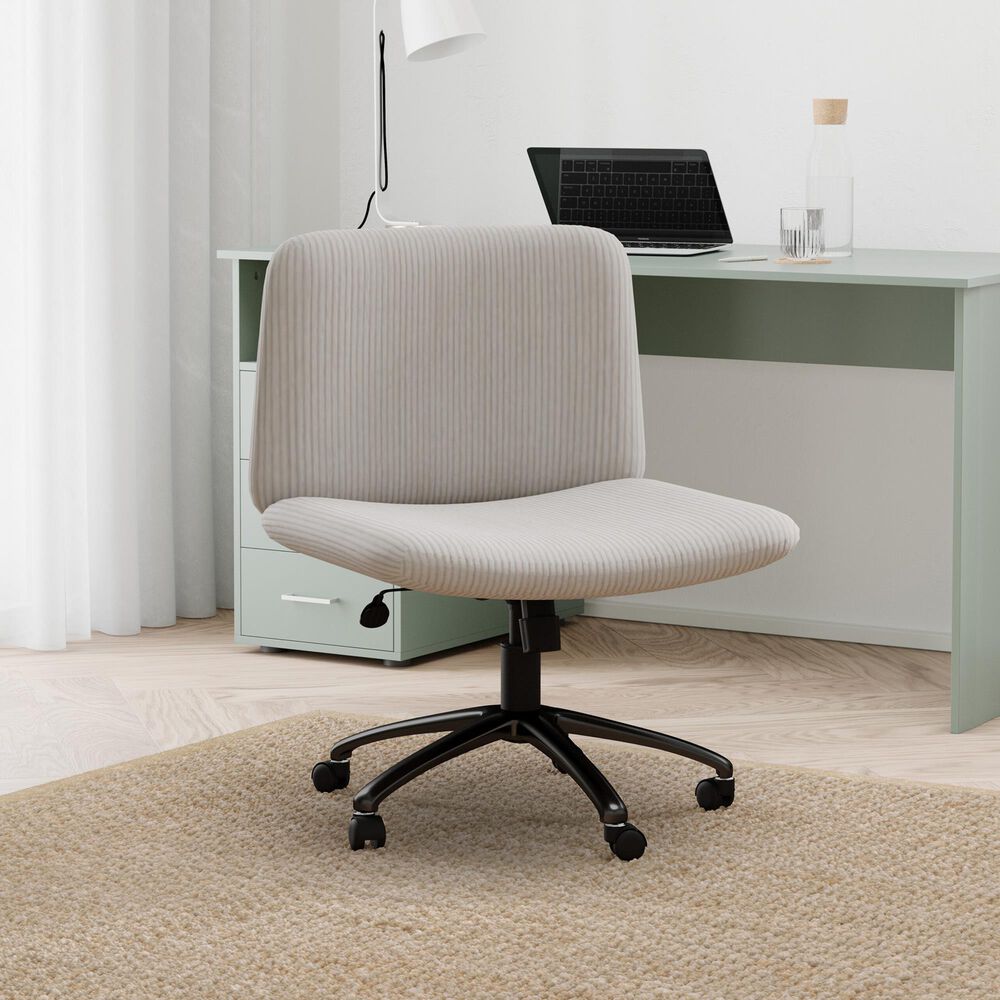 Regal Co. Criss Cross Desk Chair in Beige, , large