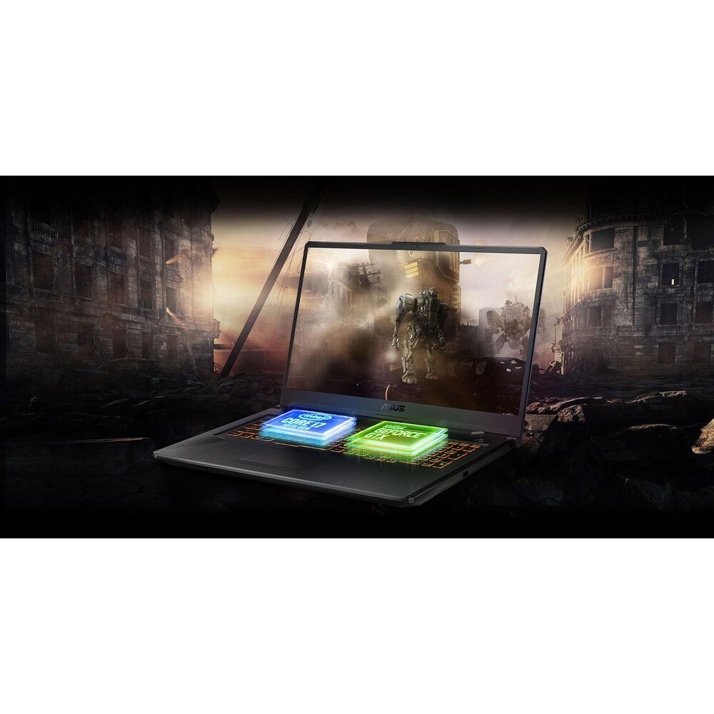 Rust Melbourne Absorb ASUS 17.3" TUF Gaming F17 Laptop | Intel Core I7-12700h - 16GB RAM -  GeForce RTX 3060 - 1TB SSD | Nebraska Furniture Mart