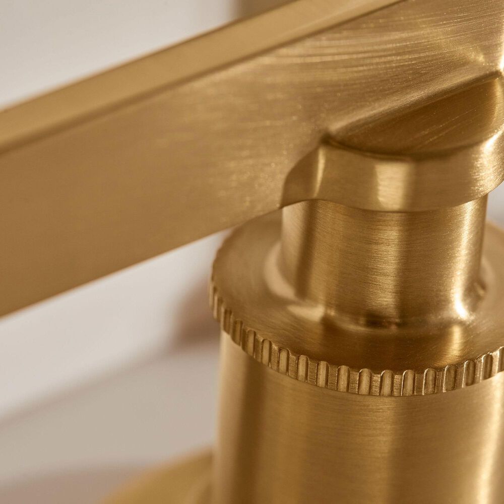 Kohler Castia Widespread Bathroom Sink Faucet in Vibrant Brushed Moderne Brass, , large