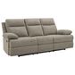 Ashley Side-Swipe Manual Reclining Sofa in Mocha, , large