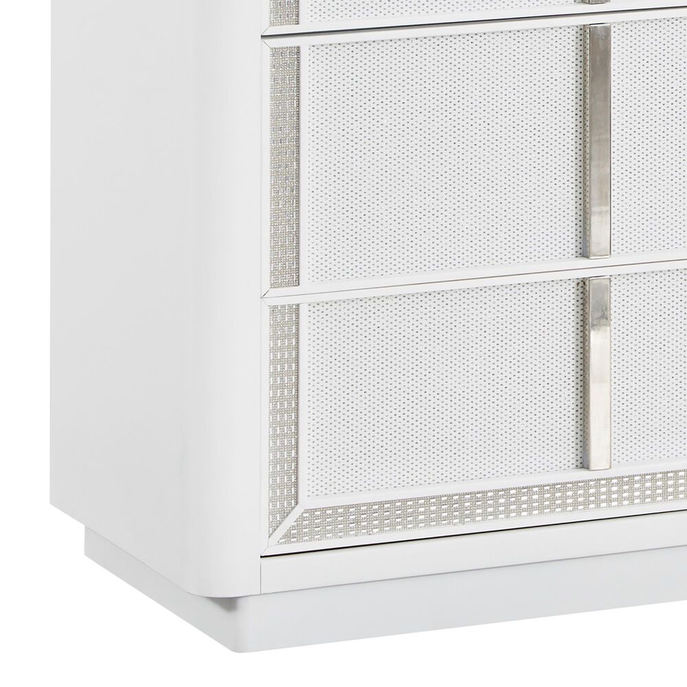 Millenium Chalanna 4-Piece California King Bedroom Set in White Lacquer, , large