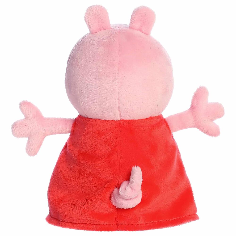 Aurora 6&quot; Peppa Pig Plush in Pink and Red, , large