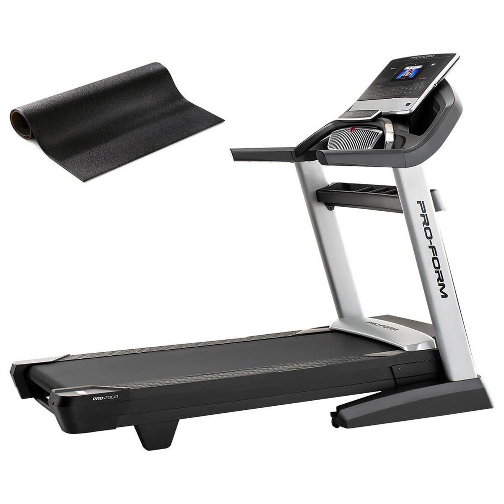 ProForm Smart Pro 2000 Treadmill + 40" x 80" Equipment Floor Mat , , large