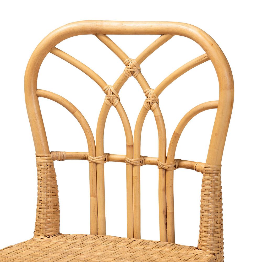 Baxton Studio Monaco Counter Stool in Natural Brown and Light Honey, , large