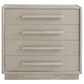 Vantage Cotiere 4 Drawer Chest in White Oak, , large